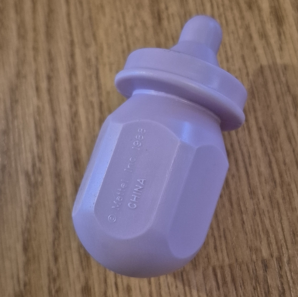 Vintage Mattel Purple Turtle Tots Baby Bottle Replacement Magic Nursery